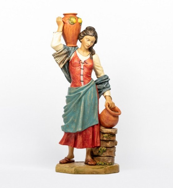 Judith for Fontanini Nativity Set Rebecca Vases Jugs Well Statues